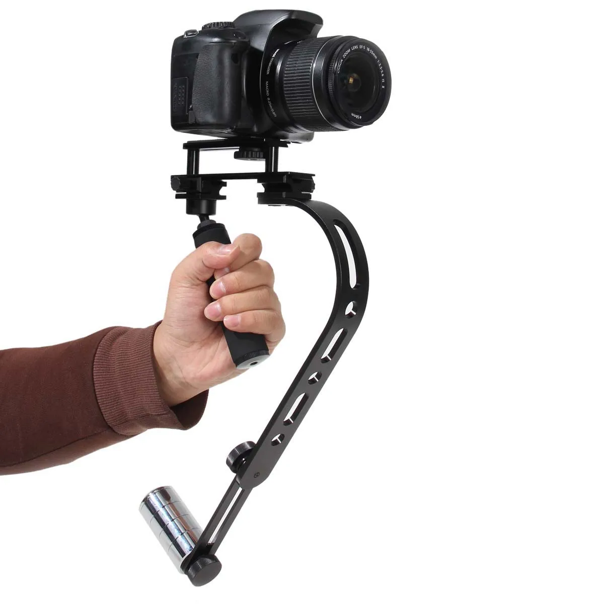 Prix pour En alliage d'aluminium pro de poche stabilisateur vidéo steadicam pour canon nikon sony gopro hero dslr caméra camcord stable steadycam Prix pour En alliage d'aluminium pro de poche stabilisateur vidéo steadicam pour canon nikon sony gopro hero dslr caméra camcord stable steadycam