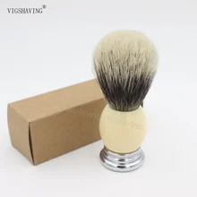 Металлическая ручка из смолы тончайший Барсук щетка для бритья волос