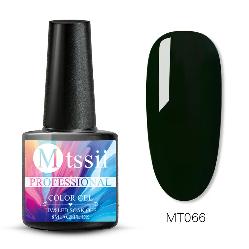 Цветной Гель-лак Mtssii для ногтей, Набор ногтей, впитывающее верхнее Базовое покрытие, УФ-Гель-лак, Полупостоянный маникюрный лак для ногтей - Цвет: VS01483