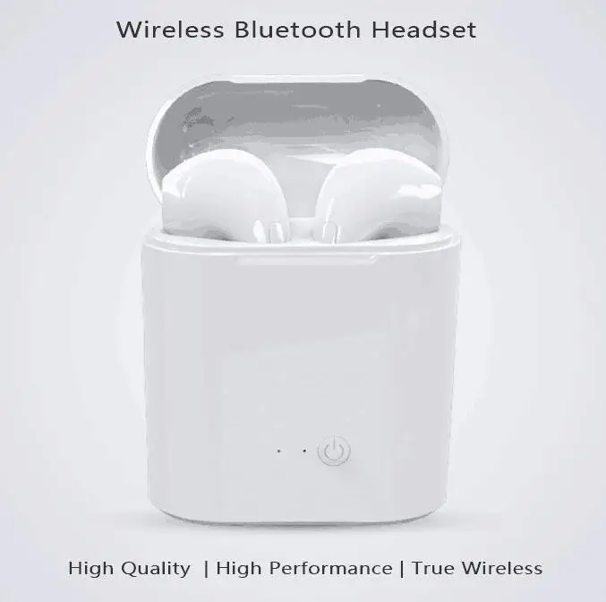 

I7s TWS Mini Wireless Bluetooth Earphone Stereo Earbud Headset with Charging Box Mic for All Smart Phone