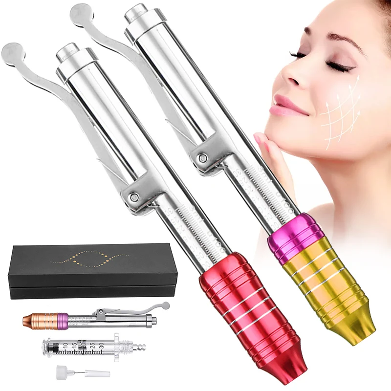 

2019 New hyaluronic injection pen hyaluron gun atomizer hyaluron pen wrinkle removal water syringe needle free injection needles
