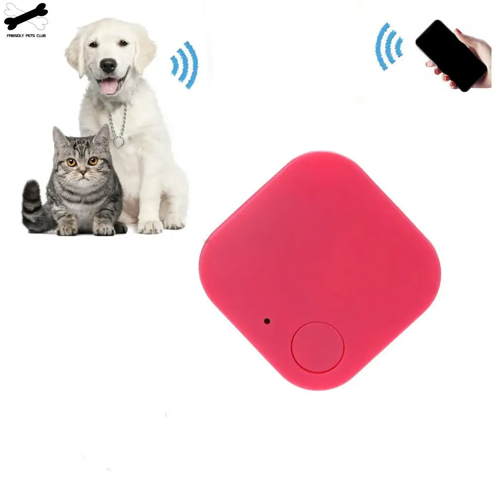  Pets Smart Mini GPS Tracker Anti-Lost Waterproof Bluetooth Tracer With Hanging Rope Keys Wallet Bag - 1000008114034