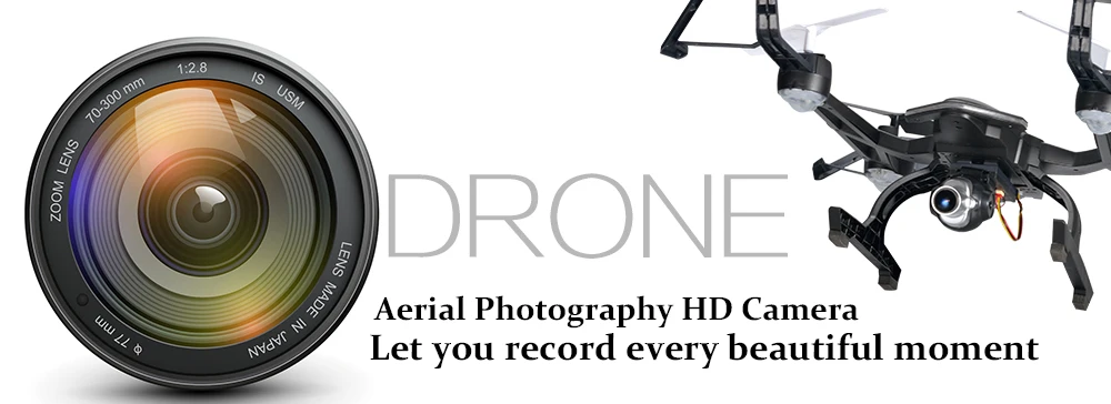 EBOYU(TM) 668 R8W 2 4 ГГц WiFi FPV Дрон 5.0MP 1080P HD камера Радиоуправляемый квадрокоптер с одной