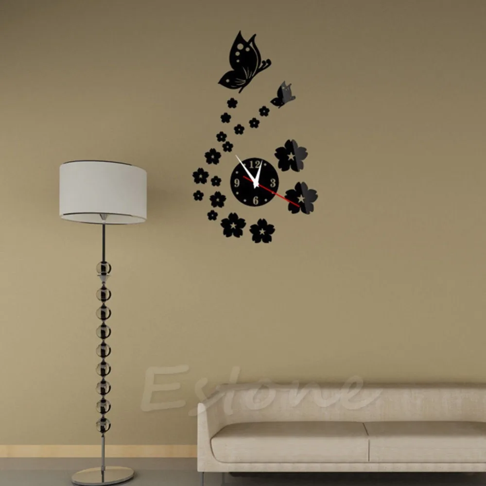 Acquista all'ingrosso online orologio da parete farfalla da ...