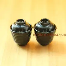 МИНИ кукольный дом Мини мини глины Сиван сцены с двумя чайники чашки Яйцо модель