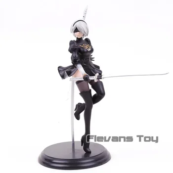 

NieR Automata YoRHa No. 2 Type B sexy girl 2B Game Anime Action Figure PVC Toy Collection Model