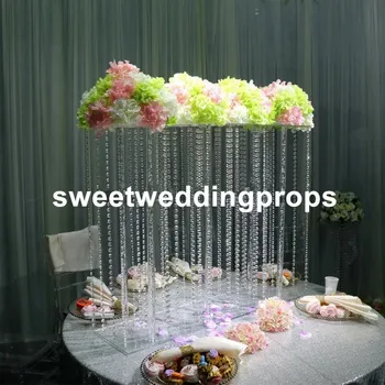

new produce high quality flower pillar for wedding and party decoration