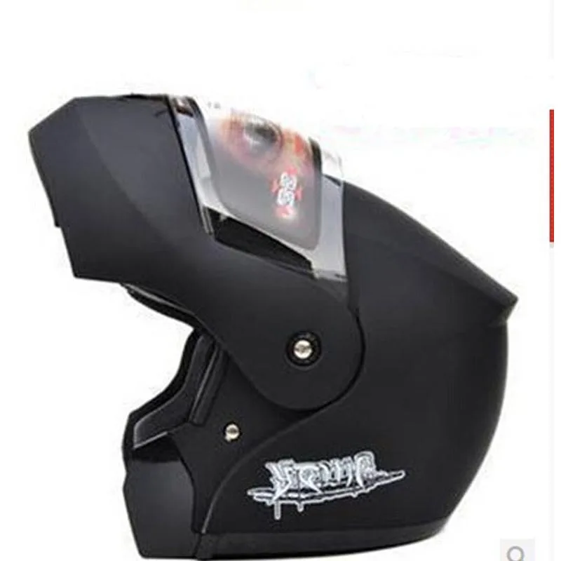 

2016  full face helmet capacete casco motorcycle Flip up Helmets duallens sun visor helmet better than JIEKAI 105 yema helmet