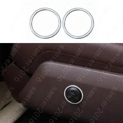 

2x Seat Adjustment Button Ring Cover Trim For Mercedes-Benz GLC Class X205 2016 2017