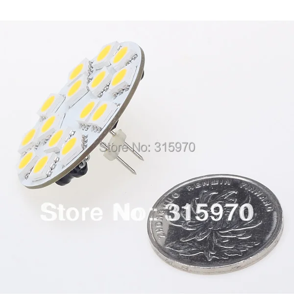 

15 LED G4 Light Round Board SMD 5050 Wide voltage AC/DC10-30V Back Pin White Warm White MR11 MR16 halogen replacment 10pcs/lot