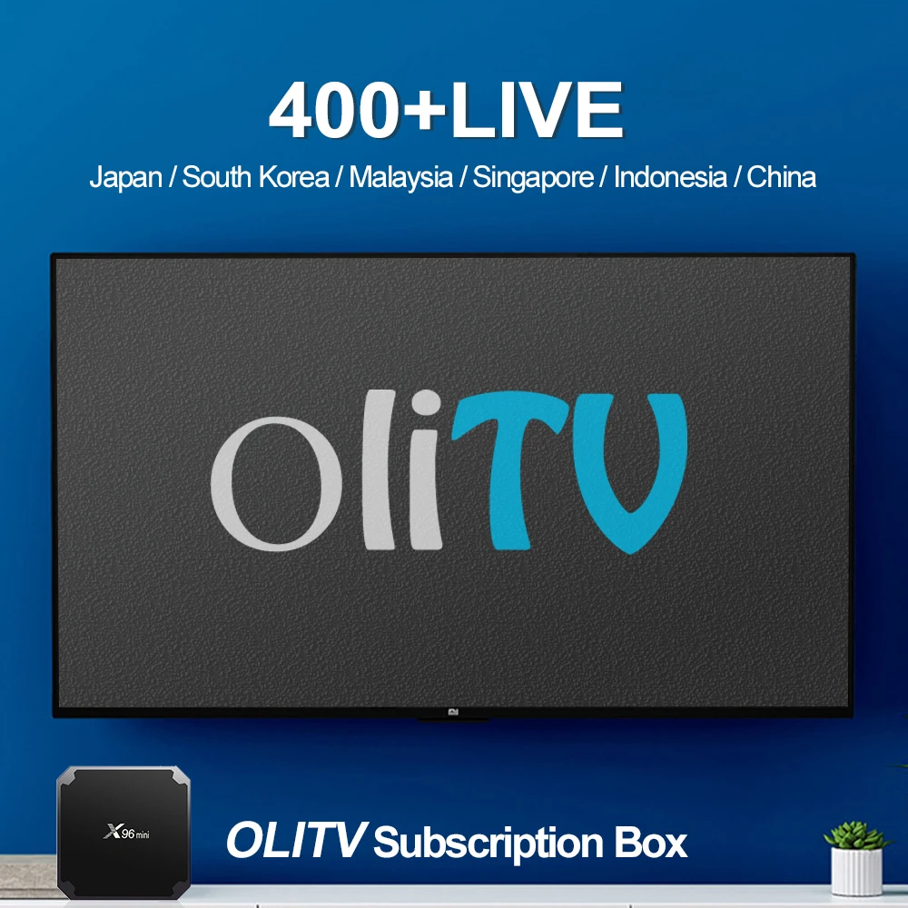

Apkintvbox Japan Korea Malaysian Singapore Countries Subscription OLITV for Android system Smart TV Box Media Player