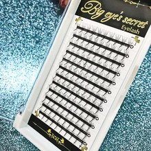 BigEyes Secret Premade 5D объем ресницы вентиляторы 5D классические ресницы Полупостоянный Индивидуальные ресницы для наращивания