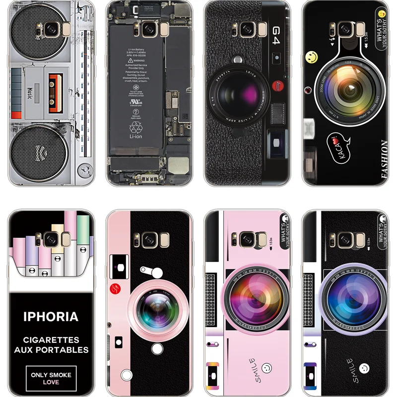 

For Retro Coque Samsung Galaxy A3 A5 A7 2015 2016 2017 A6 A8 Plus 2018 Star Note 3 4 5 7 8 9 TPU Cover For Samsung Note 9 Case