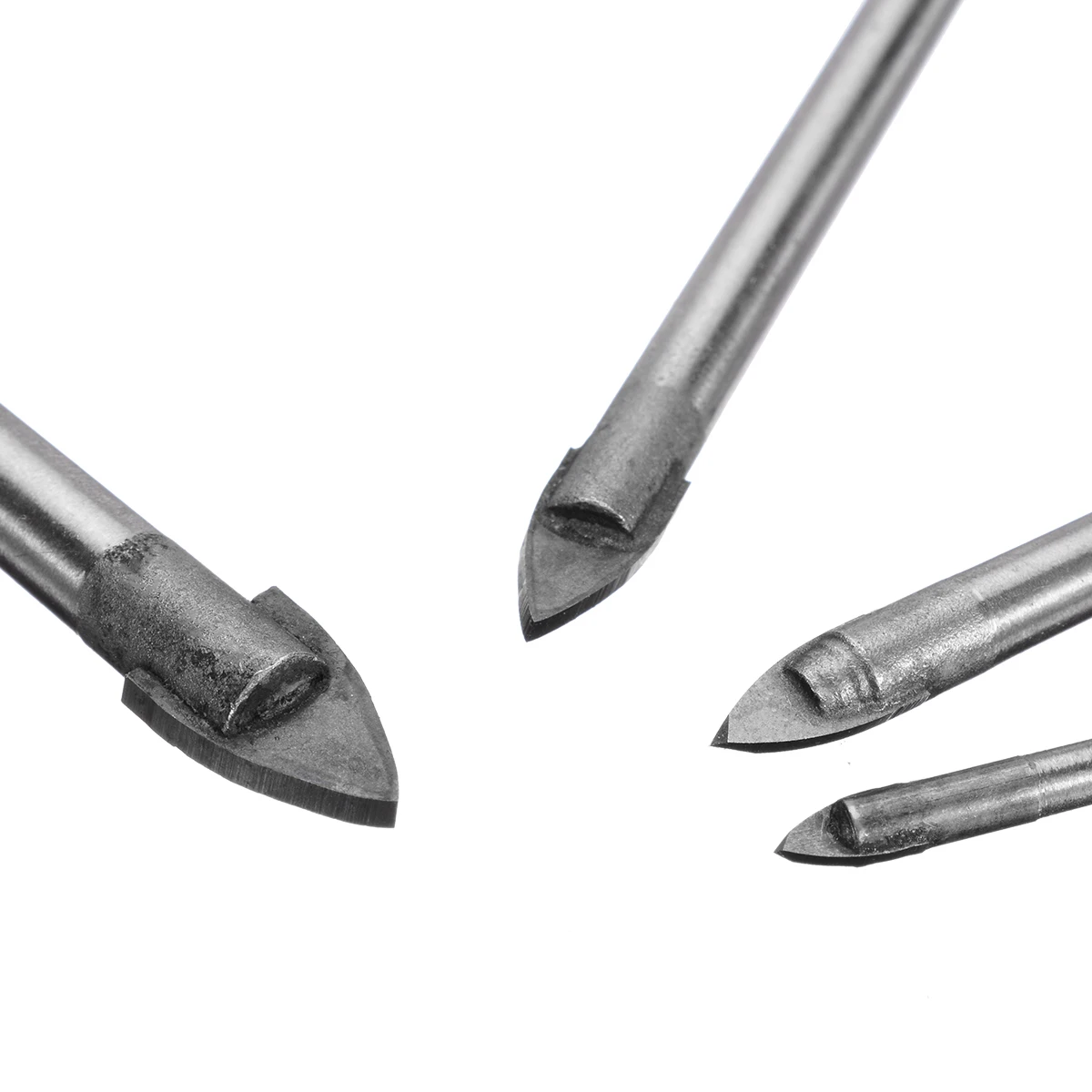 4pcs New Glass Drill Bit Tile 3mm/5mm/6mm/8mm Ceramic Drill Bit Head Set for Standard Drilling Chuck Hand Power Tool