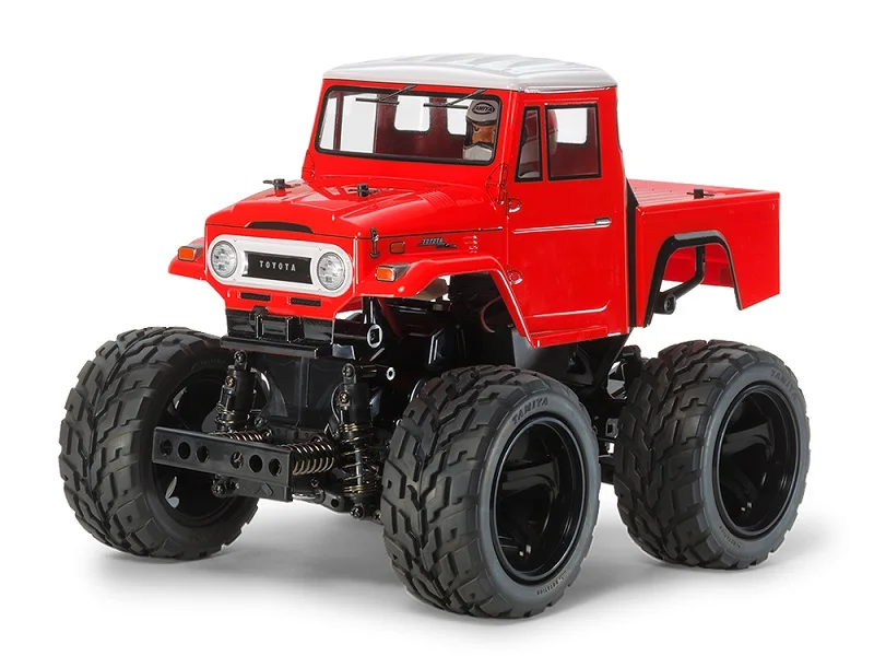 Tamiya 47305 1/10 RC Toyota Land Cruiser 40 пикап (красный корпус) с ESC | Игрушки и хобби