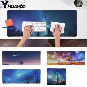 

Yinuoda Star Scenery Laptop Gaming Mice Mousepad Size for 30x90cm and 40x90cm Gaming Mousepads