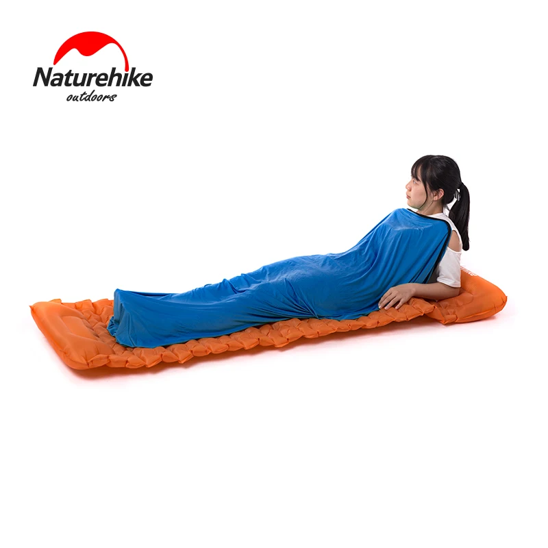 Природа поход Мумия стиль спальный мешок Linner высокоэластичное волокно смягчаемый Портативный Сплайсинга один спальные мешки