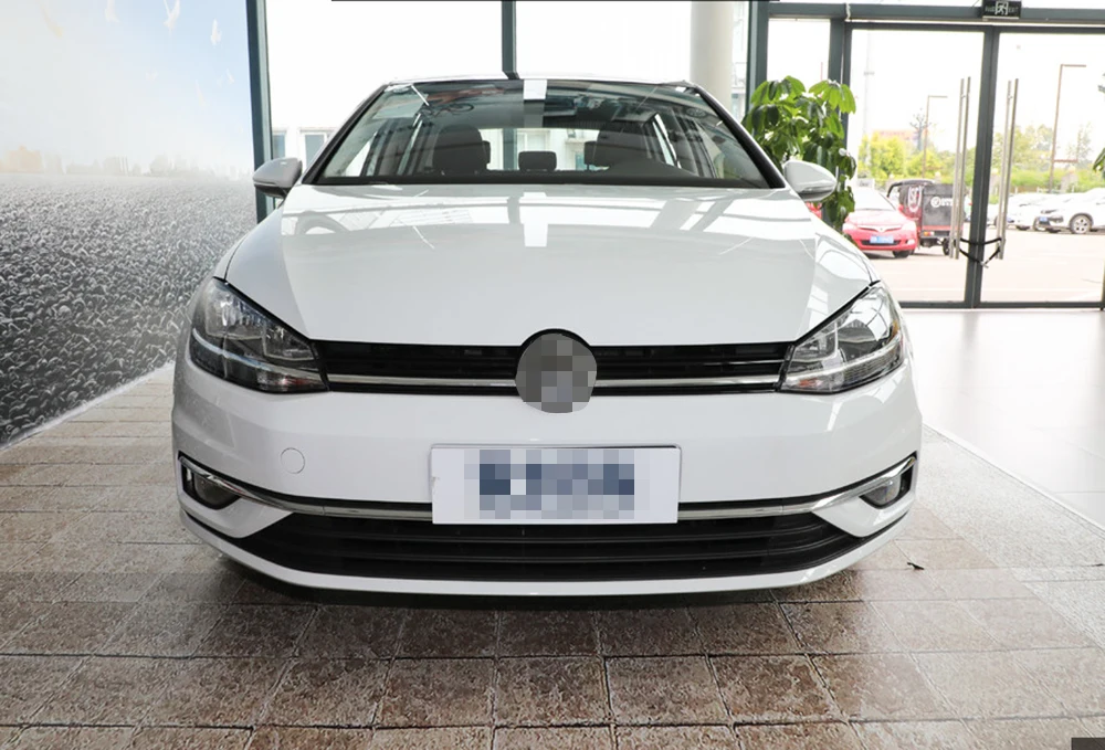 Для Volkswagen VW Golf 7,5 прозрачная фара для автомобиля прозрачная линза автомобильный брелок крышка