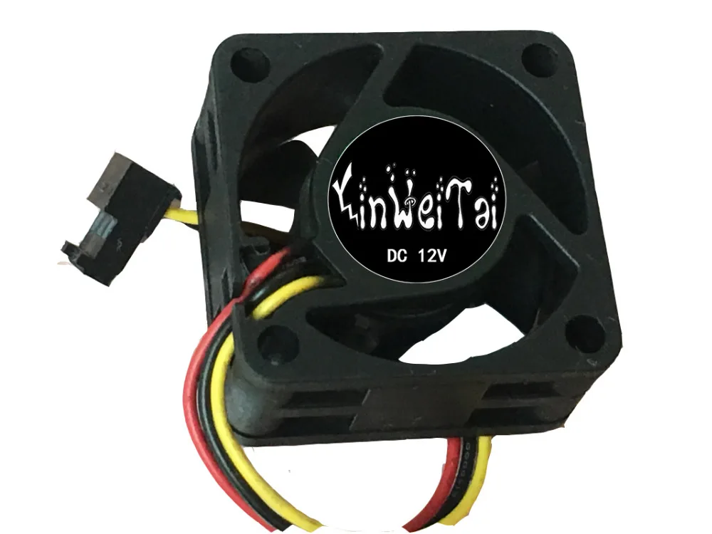 

3PCS Free Shipping DC12V 1.6W Cooling Fan For SUNON KDE1204PKVX MS.M.B400 Server Square Fan 40x40x20mm 3-Wire