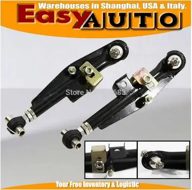 

Front Lower Control Arms FOR Nis*an 240sx 200sx 180sx SR20 KA24 CA18DE S13 S15 S14 1995-1998 BLACK