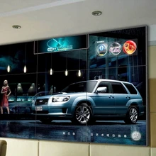 3x3 шт 3,5 мм рамка, 46 дюймов 55 дюймов 4K lg samsung панель DID светодиодный ЖК-телевизор видеостена