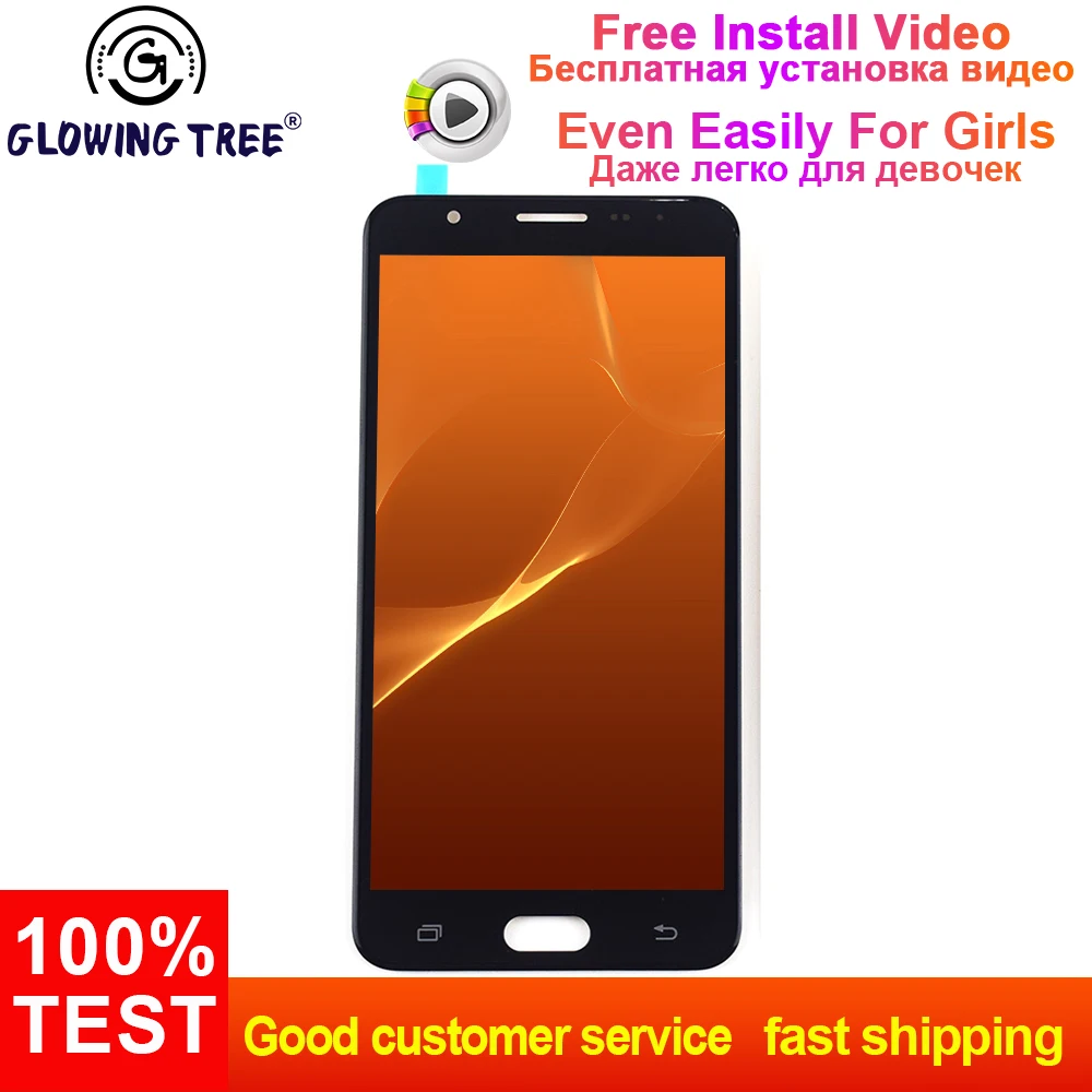 

For Samsung Galaxy J7 Prime LCD G610 G610F G610K G610L Display Touch Screen Digitizer Sensor + LCD Display Monitor Assembly