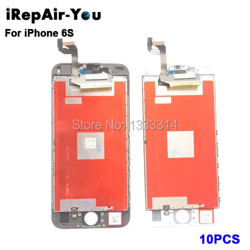 

10PCS Grade AAA 4.7 inch LCD For iPhone 6S Display Touch Screen With Digitizer Replacement Assembly Parts Free Ship