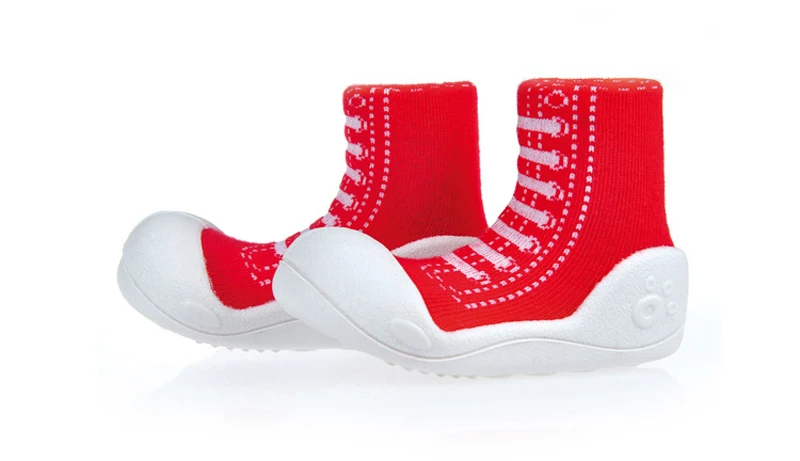 Обувь для маленьких мальчиков и девочек; брендовые Нескользящие туфли с героями мультфильмов; мягкие ботинки; Уличная обувь на резиновой подошве; LYJ3 - Цвет: Red Line