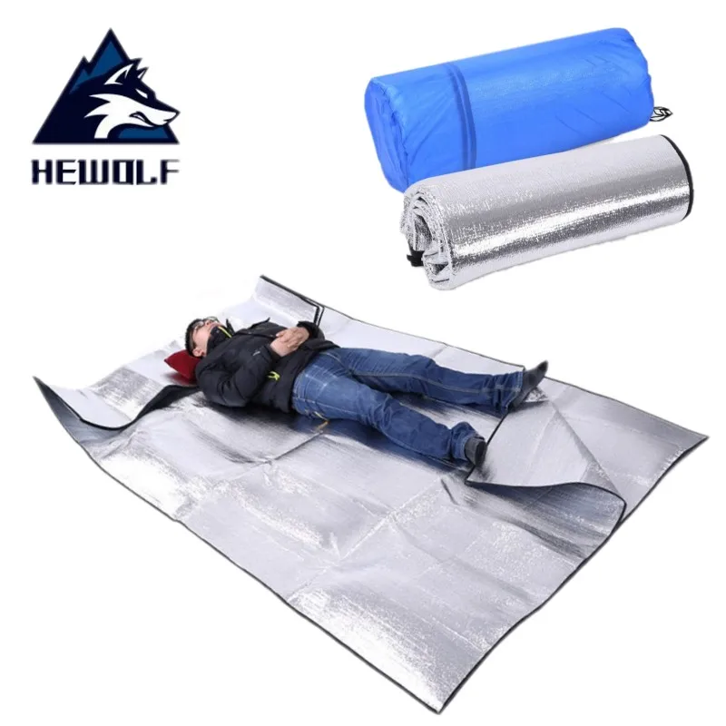 

290*290 Cm Oversized Outdoor Camping Mat Foldable Sleeping Moistureproof Mat Pad Waterproof Aluminum Foil EVA Picnic Mattress