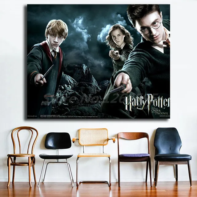 Harry Potter And The Order Of The Phoenix Wallpapers Art Canvas Poster Painting Wall Picture Print For Home Bedroom Decoration Harry Potter And The Order Of The Phoenix Wallpapers Art Canvas Poster Painting Wall Picture Print For Home Bedroom Decoration