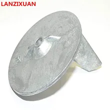 Анодная транцевая доска цинк 664-45371-00 для лодочных моторов Yamaha 664-45371 25-30-40-50 л. С. Наружный