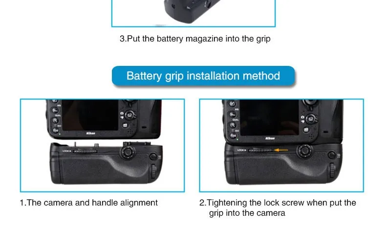 Mcoplus BG-D5300 многофункциональная Вертикальная Батарейная ручка для Nikon D5300 D3300 DSLR камеры как EN-EL14 Meike MK-D5300