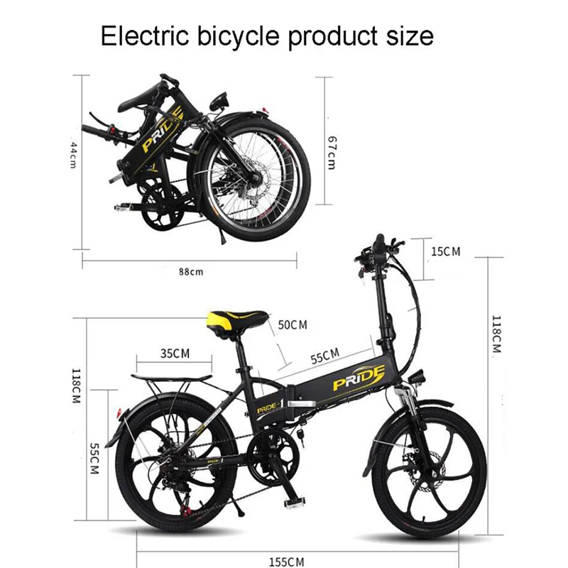 Excellent Electric Bike 20inch Aluminum Foldable Electric Bicycle 48V12.5A Lithium Battery 350W Powerful Scooter Mountain e bike Snow bike 17 Excellent Electric Bike 20inch Aluminum Foldable Electric Bicycle 48V12.5A Lithium Battery 350W Powerful Scooter Mountain e bike Snow bike 17