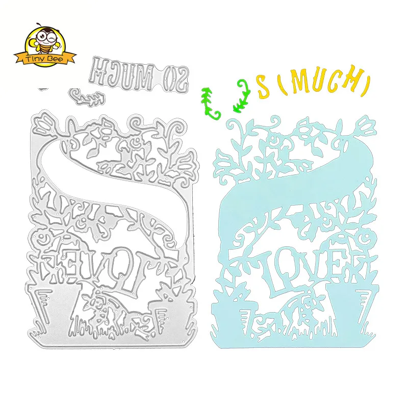 

LOVE Letter Metal Cutting Dies New 2019 for Craft Dies Scrapbooking Album Card Making Embossing Die Cut New Metal Dies Decor