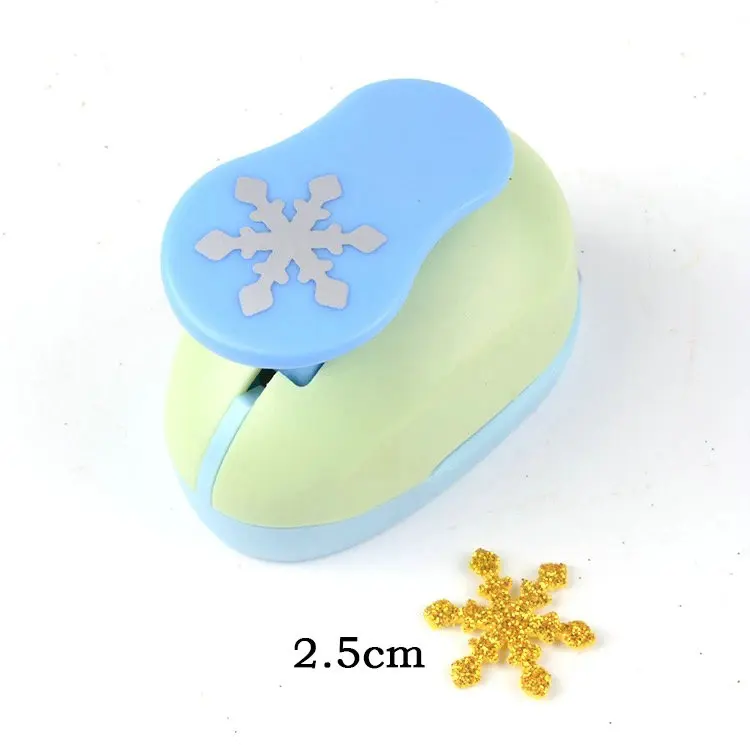 

New 1"(2.5cm) snowflake paper foam punch craft punch for greeting card handmade Scrapbook Handmade punches diy toy EVA puncher