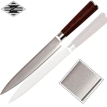 

XYJ Japanese damascus knife 9Cr18Mov 8"slicing knife top quality stainless steel professional slicing knife cooking tools