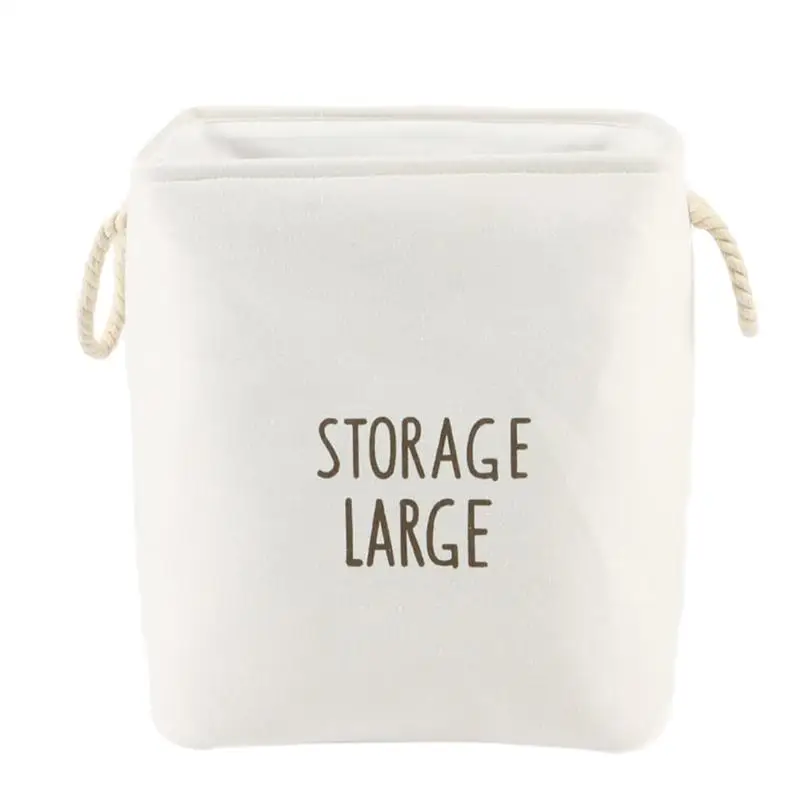 OUNONA квадратная корзина для белья, мешок для хранения одежды, корзина, пыленепроницаемый мешок для хранения стиральной корзины - Цвет: 2