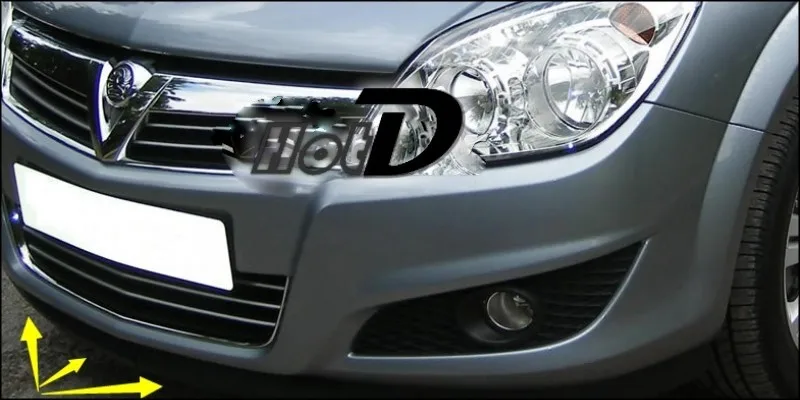 Vauxhall Vectra Bumper Lip Tuning Front Skirt DEMO2