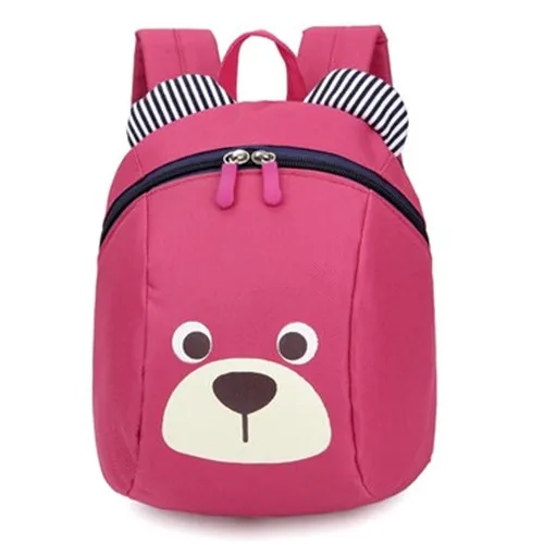 OURCIAO Children School Bags New Cute Anti-lost Children's Backpack School Bag Backpack For Children Baby Bags D362 - Цвет: Pink bag