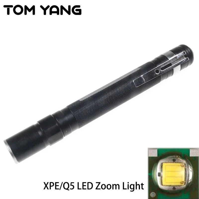 powerful Q5 Small Led Flashlight Mini Linternas Torch AA Battery Pocket Penlight