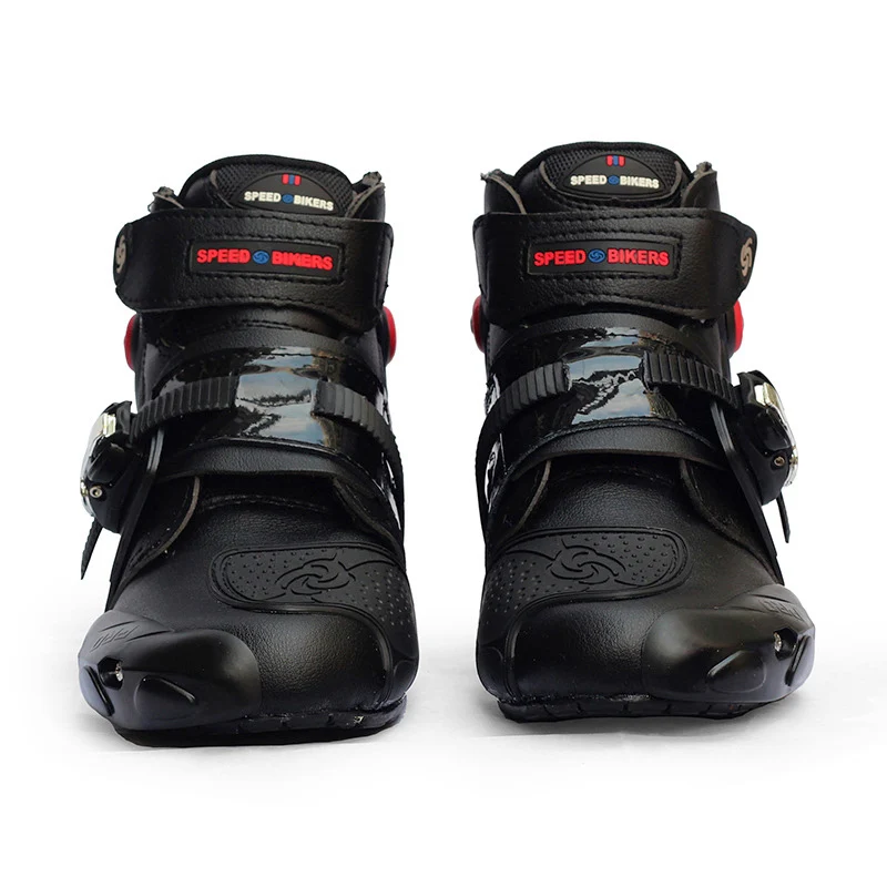 Ботинки для верховой езды; обувь для мотокросса; обувь для мотоциклистов; ботинки для верховой езды; мужские спортивные ботинки для велоспорта - Цвет: Black