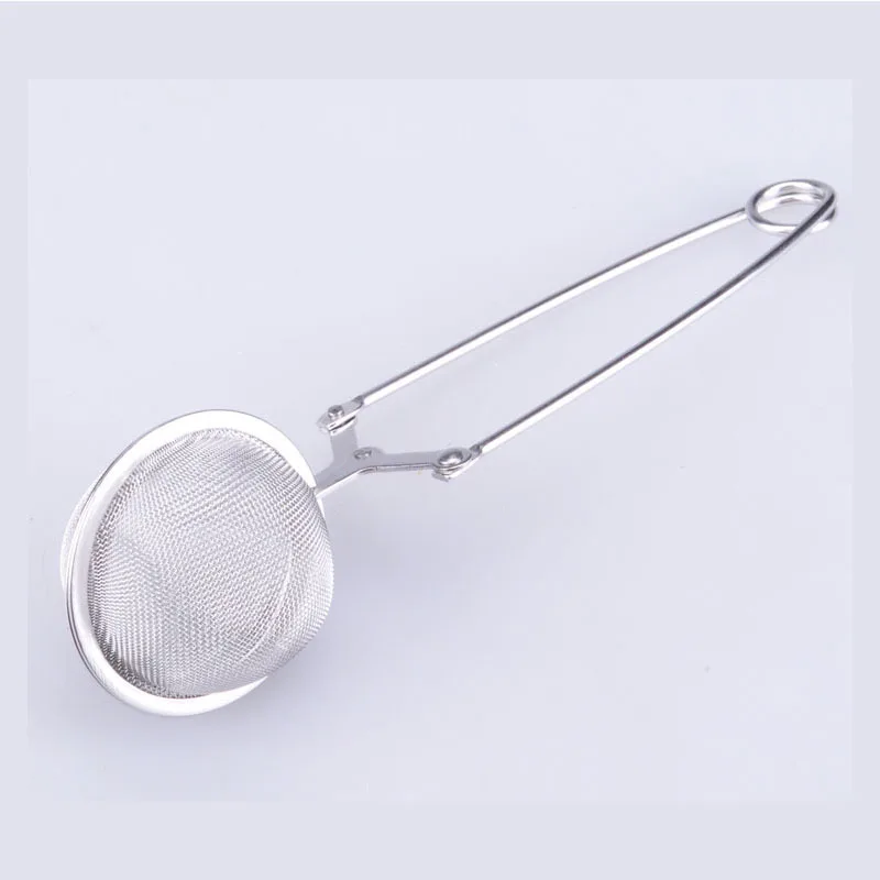4.5cm Tea Infuser Stainless Steel Handle Tea Sticks Sphere Mesh Tea