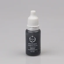 Gray15ML для перманентного макияжа, Biotouch татуировки чернила пигмент для бровей Макияж 23 цвета выбрать 2