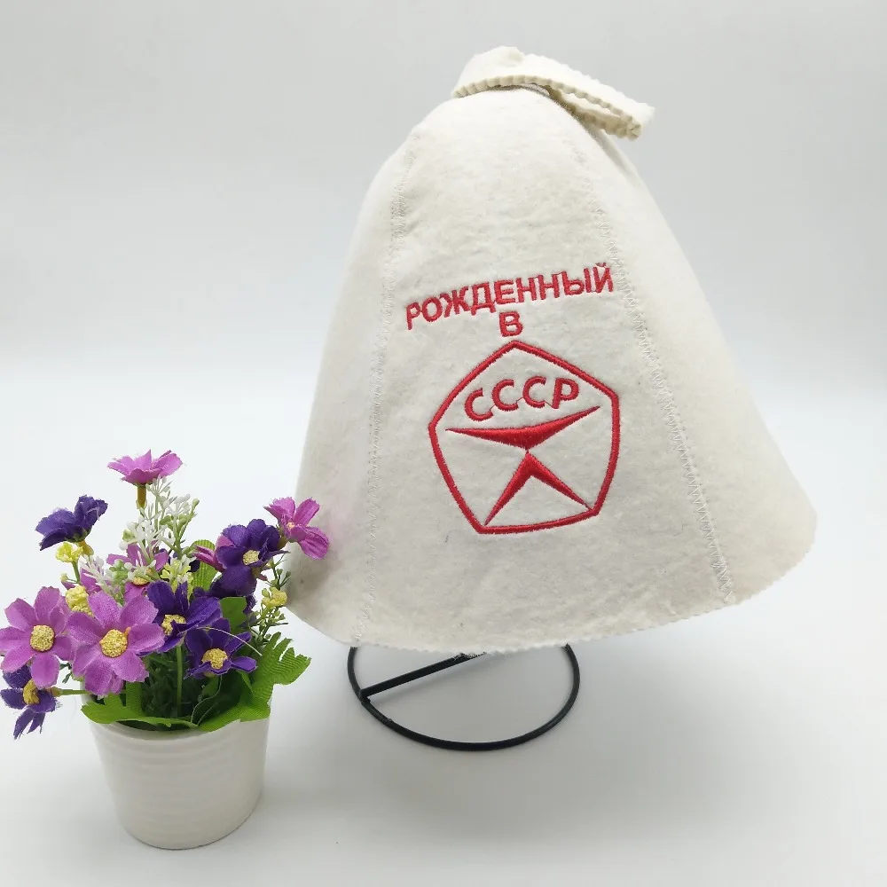 Шапка для сауны в руссаинском стиле (быстрое прибытие) сильная водопоглощающая