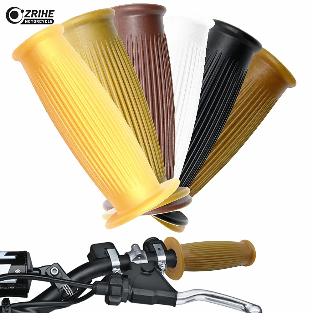 22/24 мм мотоцикл ручка Cafe гонщик мотор ручками для KAWASAKI VN650 Honda VTX 1300 1800 400 CL400|Ручки