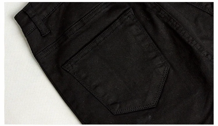 Пикантные черные сапоги классные джинсы Для женщин узкие джинсовые узкие брюки