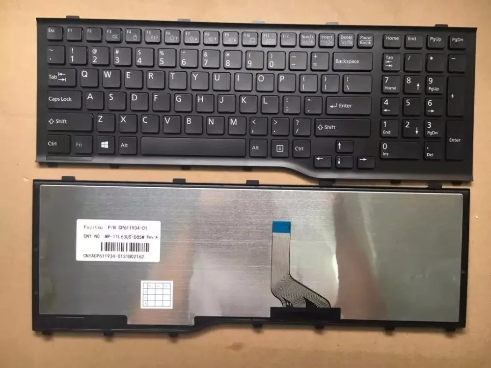 New For Fujitsu Lifebook Ah532 A532 N532 Nh532 Us English Laptop Notebook Keyboard Cp611934 01 Mp 11l63us D85w Notebook Keyboard Laptop Keyboardkeyboard Laptop Aliexpress