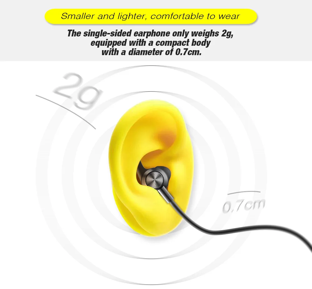 DACOM L15 Bluetooth наушники, беспроводные наушники 5,0, стерео спортивная Гарнитура, встроенный микрофон, магнитный наушник для бега, спортзала, велоспорта