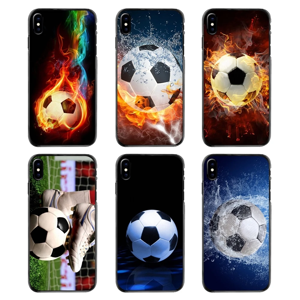 Sport Hobby Fire Football Soccer Ball Accessories Shell Cases For Samsung Galaxy A3 A5 A7 A8 J1 J2 J3 J5 J7 Prime 2015 2016 2017 |