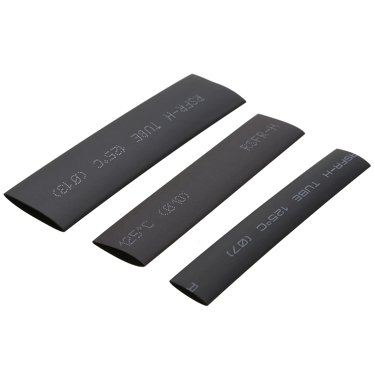 127pcs/set Assorted Heat Shrink Tube Black Wire Wrap Electrical Insulation Cable Sleeving 2-13mm